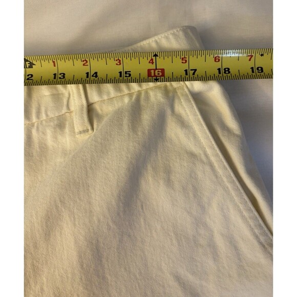 EILEEN FISHER Organic Cotton Tapered Leg Ivory Ankle Pant Women Large Undyed NEW - Picture 12 of 12